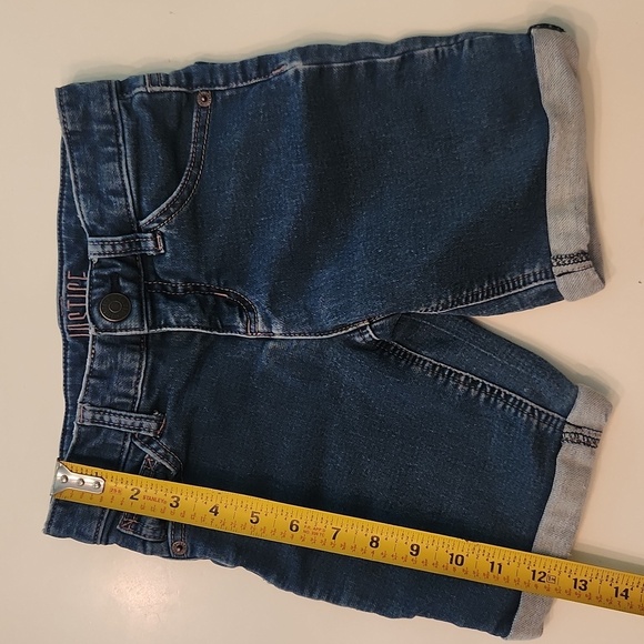 Justice Denim Jean Shorts Size 8 - Picture 5 of 6